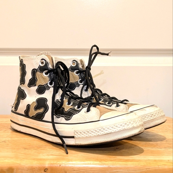 Converse Other - Converse Chuck 70 Unisex Men's 8 High 'Hacked Archive' Sneakers in Nomad Khaki